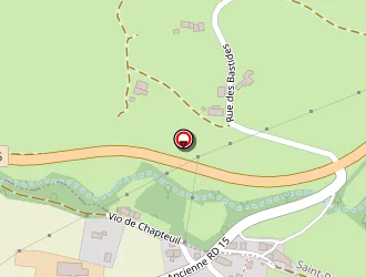 Carte de Pouzache Richard à Saint-germain-laprade