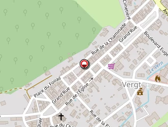 Carte de Secours Catholique à Vergt