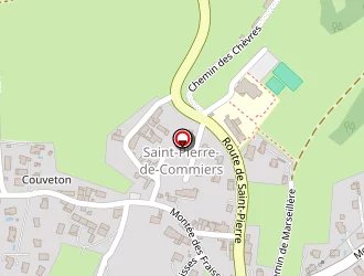 Carte de Ecole Primaire à Saint-georges-de-commiers