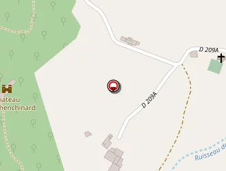 Carte de La Cottinette à Rochechinard