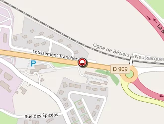 Carte de Les Logis à Saint-georges