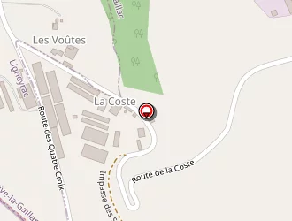 Carte de Tronche Daniel à Saillac