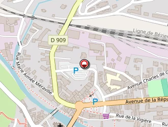 Carte de A.n.e.f à Saint-flour