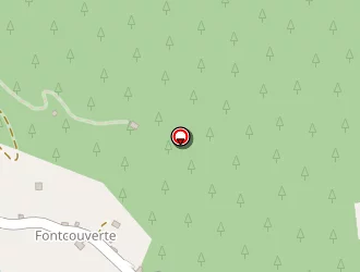 Carte de Camping De Fontcouverte à Névache
