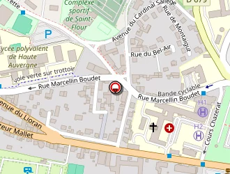 Carte de La Poste à Saint-flour