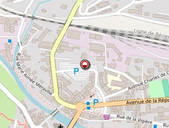 Carte de Blessig à Saint-flour