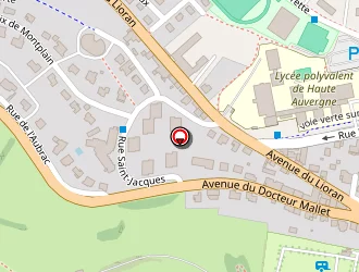 Carte de Menuiseries Aurillacoises à Saint-flour