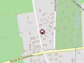 Carte de Couturou Services à Soussans