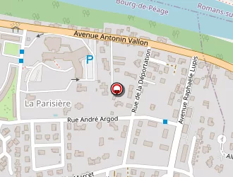 Carte de Comexa à Bourg-de-péage