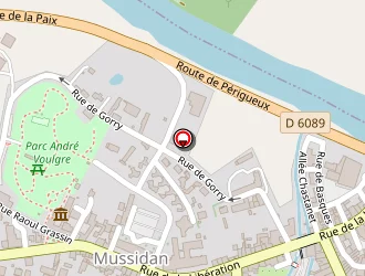 Carte de Secours Catholique (association) à Mussidan