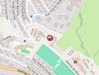 Carte de Gymnases à Saint-flour