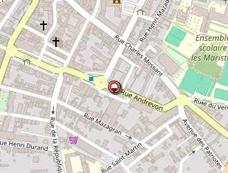 Carte de Ecole Primaire Pasteur à Bourg-de-péage