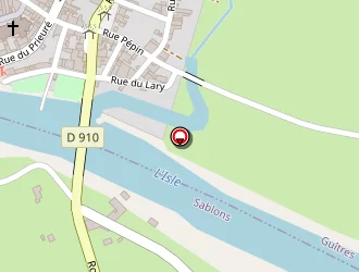 Carte de Saint Roch à Sablons