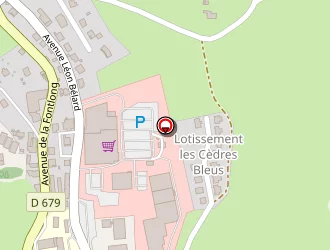 Carte de Intermarché à Saint-flour