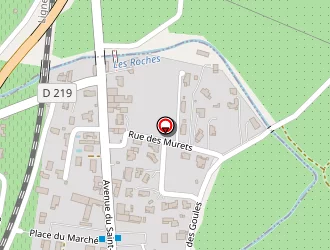 Carte de Agence Postale à Mauves