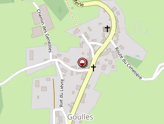 Carte de Agence Postale à Goulles