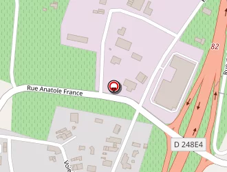 Carte de Téceltra à Peujard