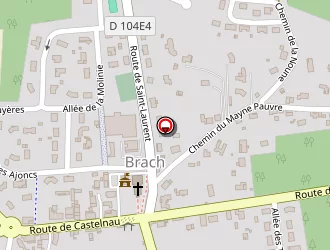 Carte de Mairie à Brach