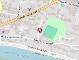 Carte de Aldi Marché à Romans-sur-isère