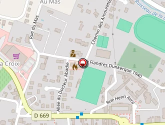 Carte de Collège Jacques Prévert à Bourg