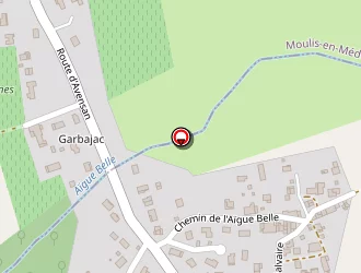 Carte de Arcennathury à Avensan