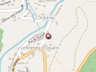 Carte de Mairie à Freney-d'oisans (le)