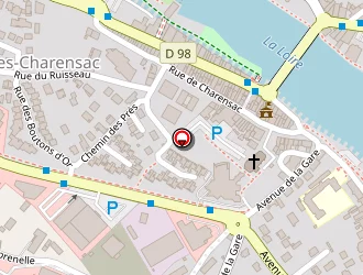 Carte de Pages (ets) à Brives-charensac