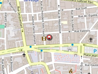 Carte de Café Central à Romans-sur-isère