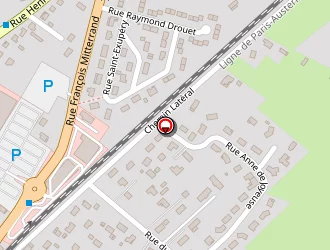 Carte de Aldi Marché à Coutras