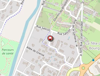 Carte de Sivig (syndicat Intercommunal Des Eaux Vif- Le Gua-miribel) à Vif