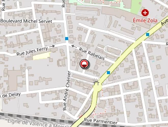 Carte de Interfruits à Romans-sur-isère