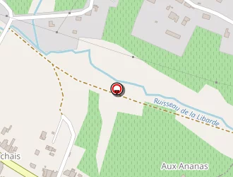 Carte de Ecole à Lacarre