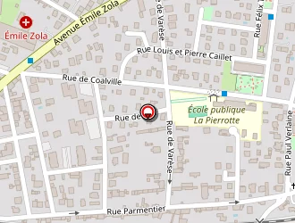 Carte de Protrat à Romans-sur-isère