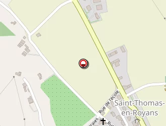 Carte de Menuiserie Vicat à Saint-thomas-en-royans