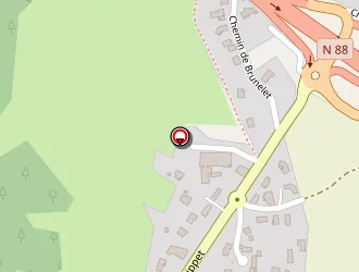 Carte de Bâti Villa à Saint-germain-laprade