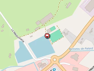 Carte de La Halle à Coutras