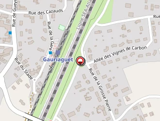 Carte de Carrière Patrick à Gauriaguet