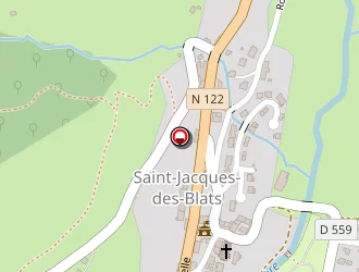 Carte de Courdesses Eric à Saint-jacques-des-blats