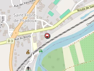 Carte de Beaudout à Saint-front-de-pradoux