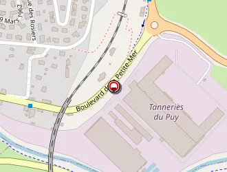 Carte de Croze à Brives-charensac