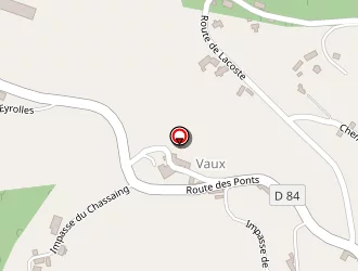 Carte de Rue Christophe à Tudeils