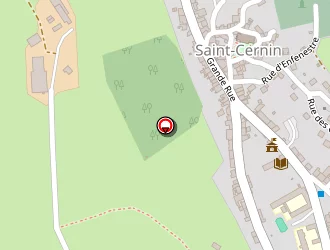 Carte de Claux Gilbert à Saint-cernin