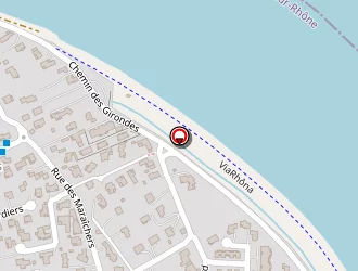 Carte de La Fournée à Larnage