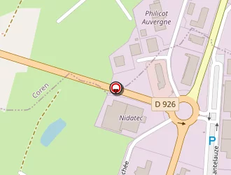 Carte de Magne Menuiserie à Saint-flour