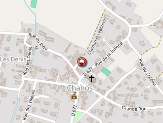 Carte de M.j.c à Chanos-curson