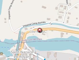 Carte de Garage Mocellin Frères à Saint-nazaire-en-royans