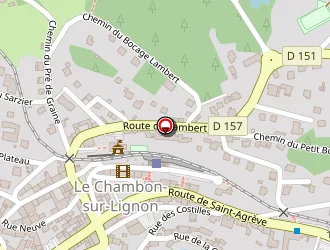 Carte de La Poste à Chambon-sur-lignon (le)