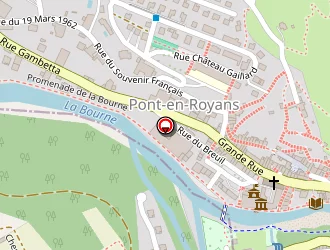 Carte de Le Drakkar à Pont-en-royans