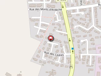 Carte de Decombaz Espaces Verts à Mours-saint-eusèbe