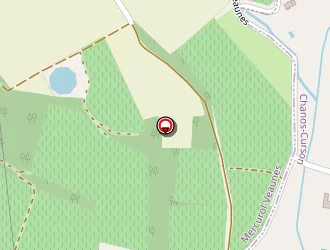 Carte de Pierrelles à Chanos-curson